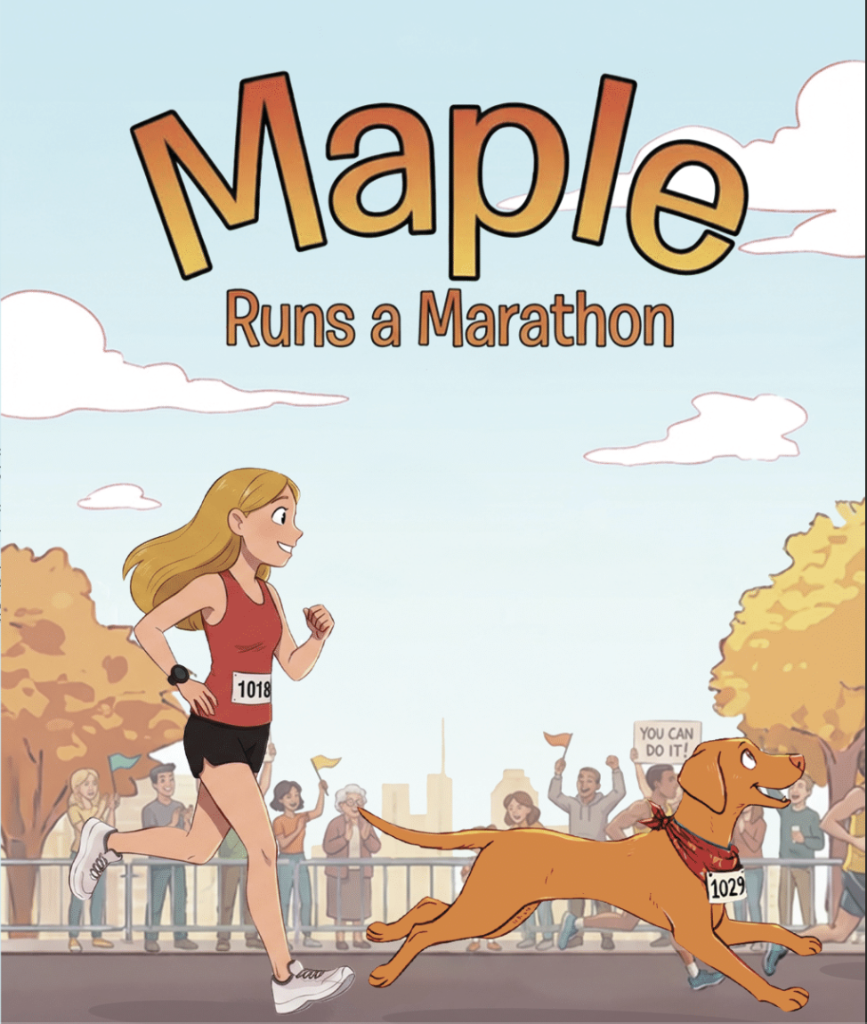 Maple Runs a Marathon book cover